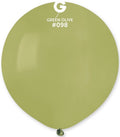 Gemar 098 Standard Green Olive 48cm 19 Inch G150 Latex Luftballons