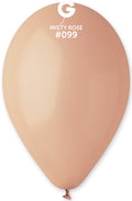 Gemar 099 Standard Misty Rose 33cm 13" G120 Latex Luftballons