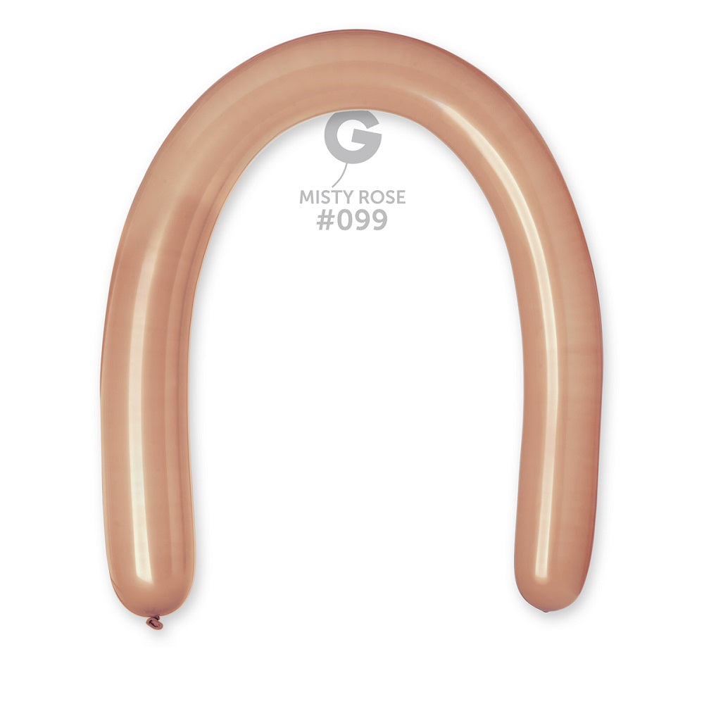 Gemar 099 Standard Misty Rose 350G Modellierballons D6