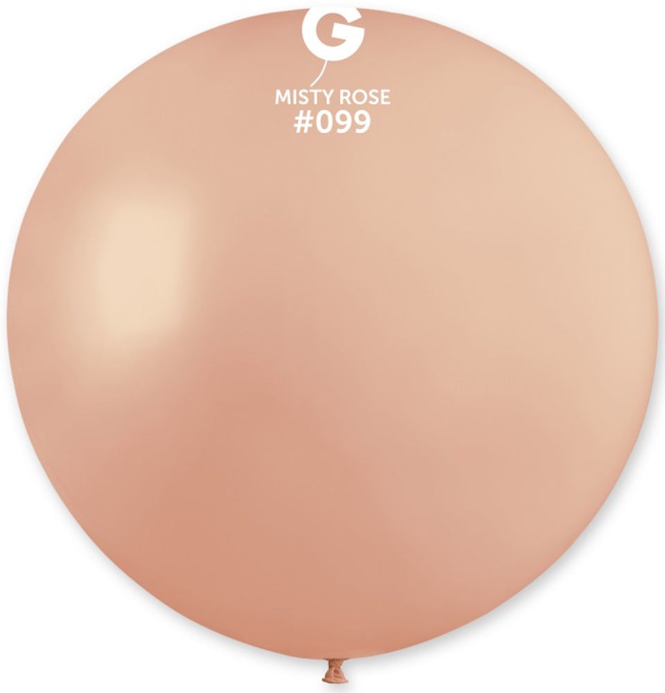 Gemar 099 Standard Misty Rose 80cm 31 Inch Latex Luftballons