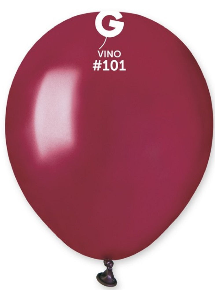 Gemar 101 Standard Vino 12,5cm 5 Inch Latex Luftballons