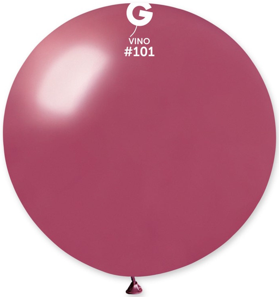Gemar 101 Standard Vino 80cm 31 Inch Latex Luftballons