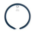 Gemar 102 Standard Navy 160G Modellierballons D2 Blau