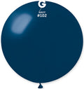 Gemar 102 Standard Navy 80cm 31 Inch Latex Luftballons
