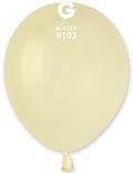 Gemar 103 Standard Butter 12,5cm 5 Inch Latex Luftballons