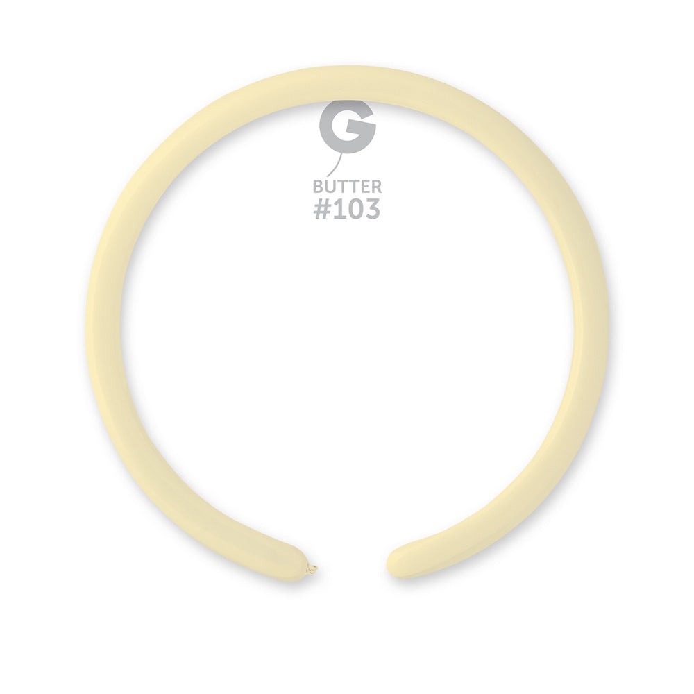 Gemar 103 Standard Butter 160G Modellierballons D2