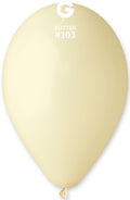 Gemar 103 Standard Butter 33cm 13 Inch G120 Latex Luftballons