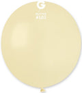 Gemar 103 Standard Butter 48cm 19 Inch G19 Latex Luftballons