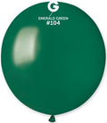 Gemar 104 Standard Emerald Green 48cm 19" G19 Latex Luftballons Grün