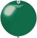Gemar 104 Standard Emerald Green 80cm 31 Inch Latex Luftballons