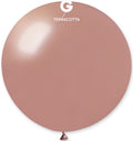 Gemar 199 Metallic Terracotta 80cm 31 Inch Latex Luftballons