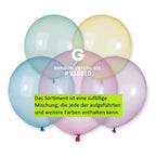 Gemar 204 Crystal Rainbow Assortment 48cm 19" G150 Latex Luftballons