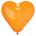 Gemar Herz 004 Standard Orange 43cm 17" CR17 Latex Luftballons