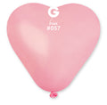 Gemar Herz 057 Standard Pink 15cm 6" CR6 Latex Luftballons Rose