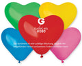 Gemar Herz 080 Standard Classic Assortment 25cm 10" CR Latex Luftballons