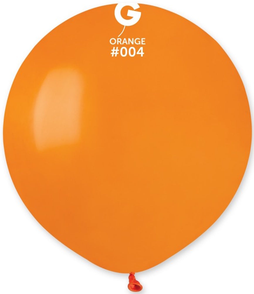 Gemar 004 Standard Orange 48cm 19 Inch G150 Latex Luftballons