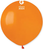 Gemar 004 Standard Orange 48cm 19 Inch G150 Latex Luftballons
