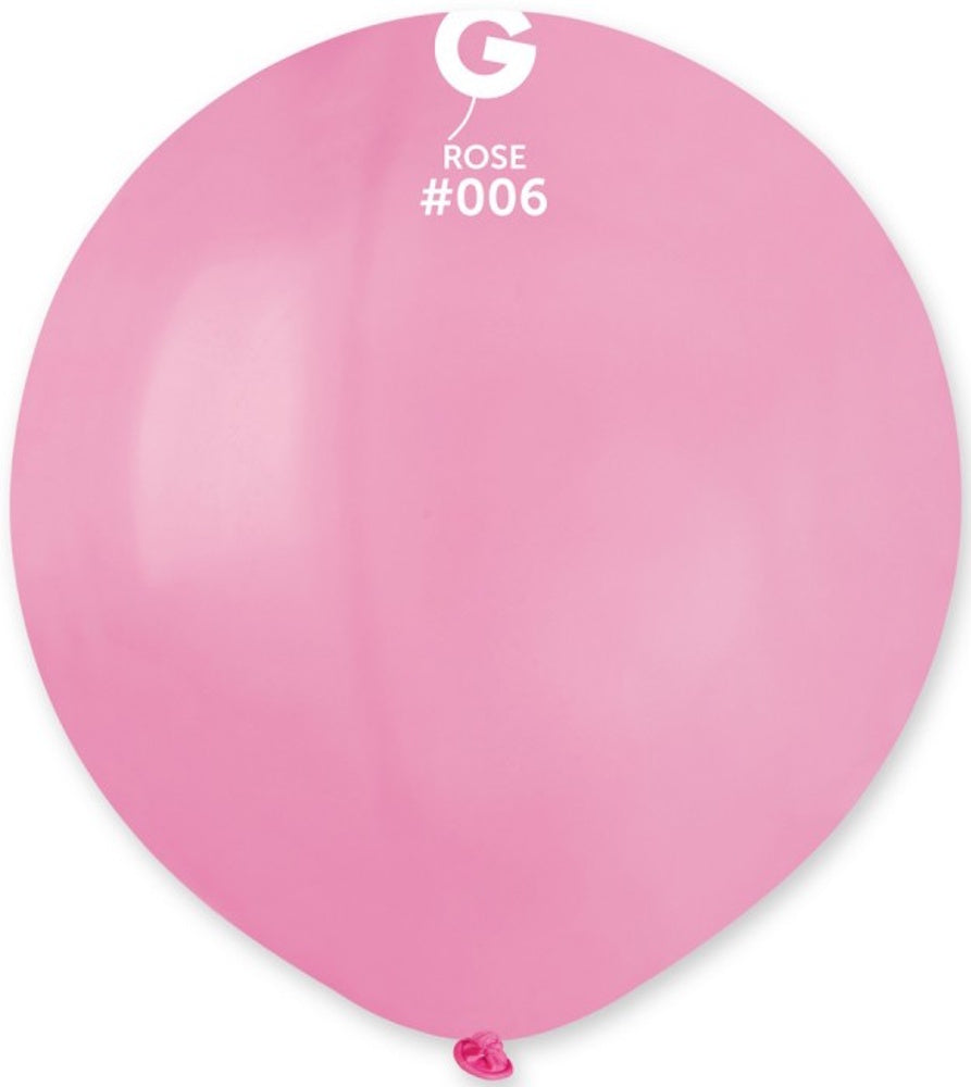 Gemar 006 Standard Rose 48cm 19 Inch G150 Latex Luftballons