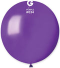Gemar 034 Metallic Purple 48cm 19 Inch GM19 Latex Luftballons