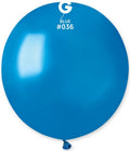 Gemar 036 Metallic Blue 48cm 19 Inch GM19 Latex Luftballons