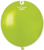 Gemar 067 Metallic Light Green 48cm 19 Inch GM19 Latex Luftballons