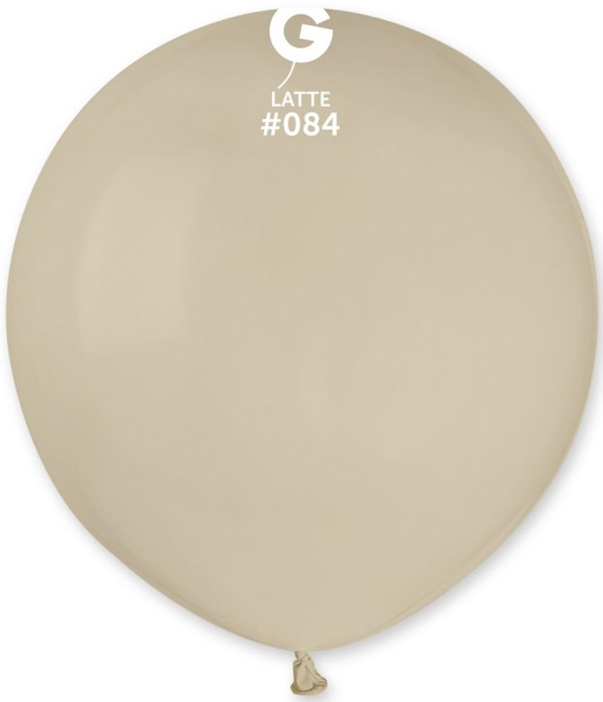 Gemar 084 Standard Latte 48cm 19 Inch G150 Latex Luftballons