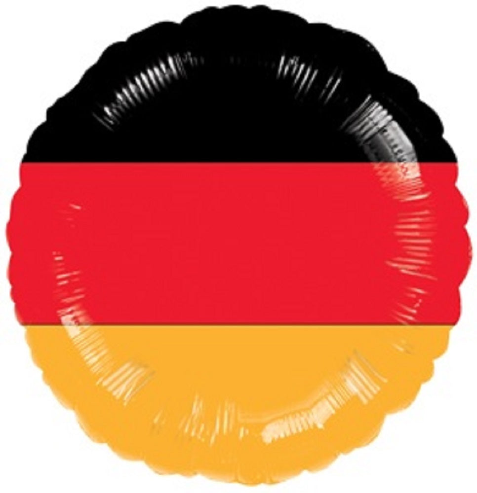 Deutschland Flagge Folienballon 46cm 18"