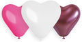 Germar Herz 202 Assortment 30cm 12" CR12 CRB12 Latex Luftballons 5 Stück