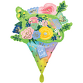 Get Well Bouquet Gute Besserung Blumenstrauß Folienballon - 88cm 35''