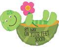  Get Back On Your Feet Soon Schildkröte Folienballon 101cm 40 Inch