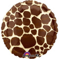 Giraffen Druck Folienballon - 45cm 18"