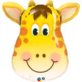Giraffenkopf Folienballon - 81cm 32"