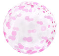 Glossy Globe Konfetti Pink 45cm 18" 5 Stück