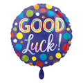 Good Luck Dots Iridescent Viel Glück Folienballon 45cm 18"