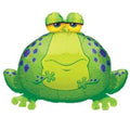 Grüner Frosch Folienballon 76cm 30"