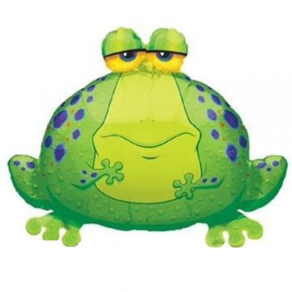 Grüner Frosch Folienballon 76cm 30"