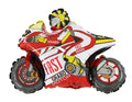 Motorrad Motorbike Red Folienballon 75cm 30Inch