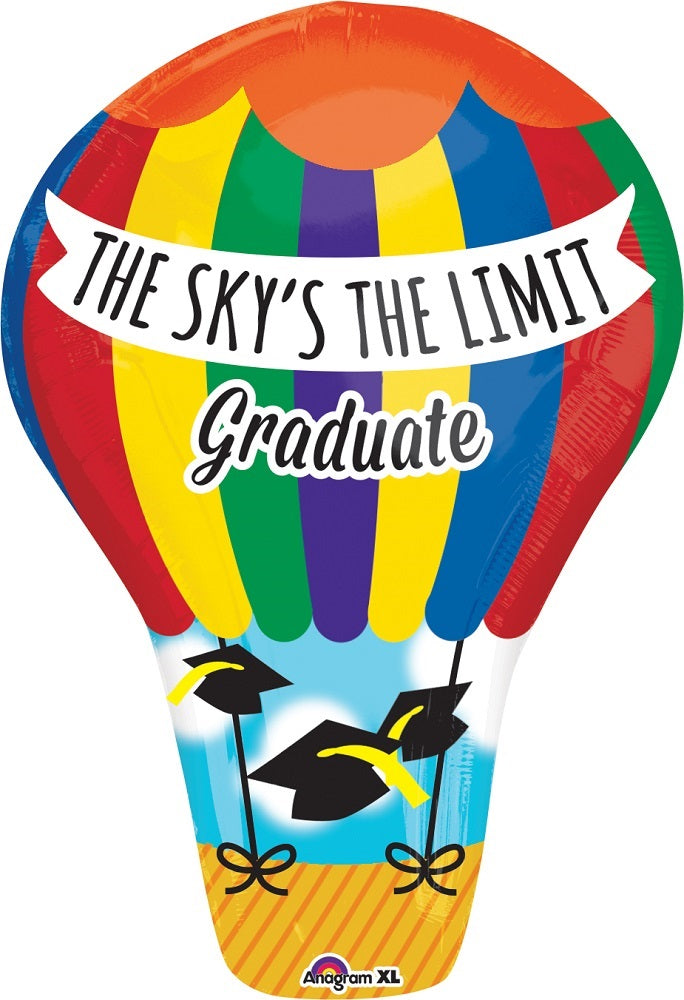 Graduate The Sky´s the Limit  Folienballon 38 x 58cm