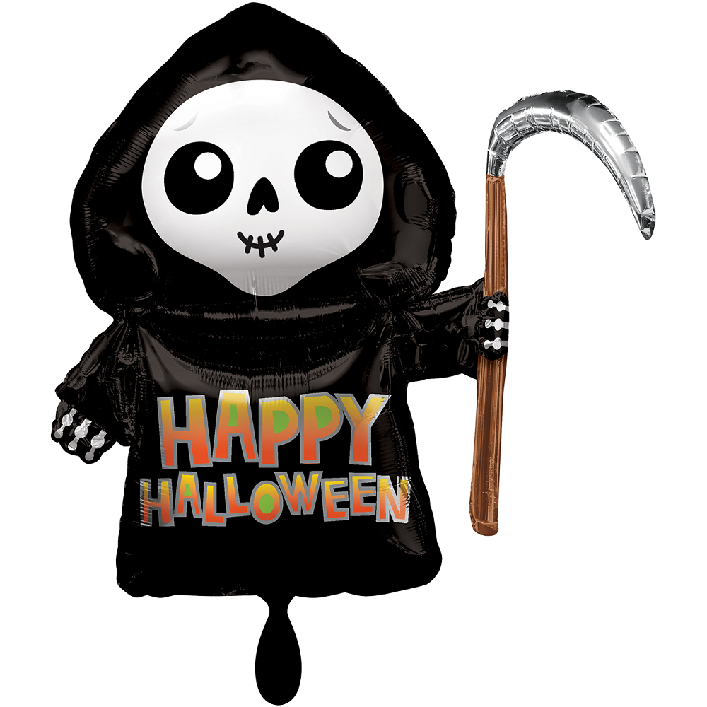 Grim Reaper Sensenmann Folienballon - 68cm 26''