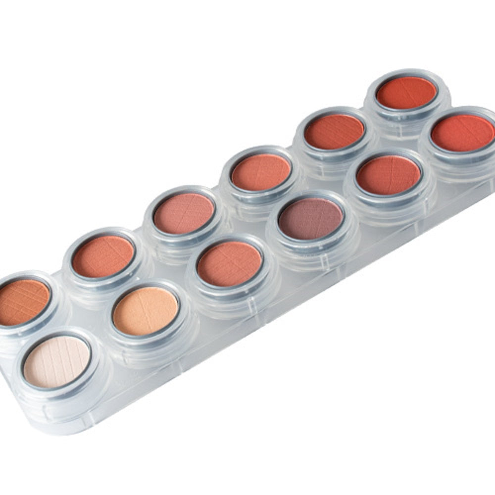 Grimas Eyeshadow - Rouge  Palette 12  RZ - 12 x 2g