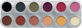 Grimas Eyeshadow - Rouge  Palette 12  FM - 12 x 2g