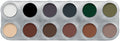 Grimas Eyeshadow - Rouge  Palette 12  UX - 12 x 2g