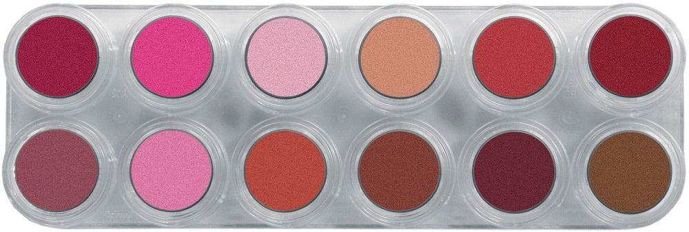 Grimas Lipstick Pearl Pure 12 Palette - LP