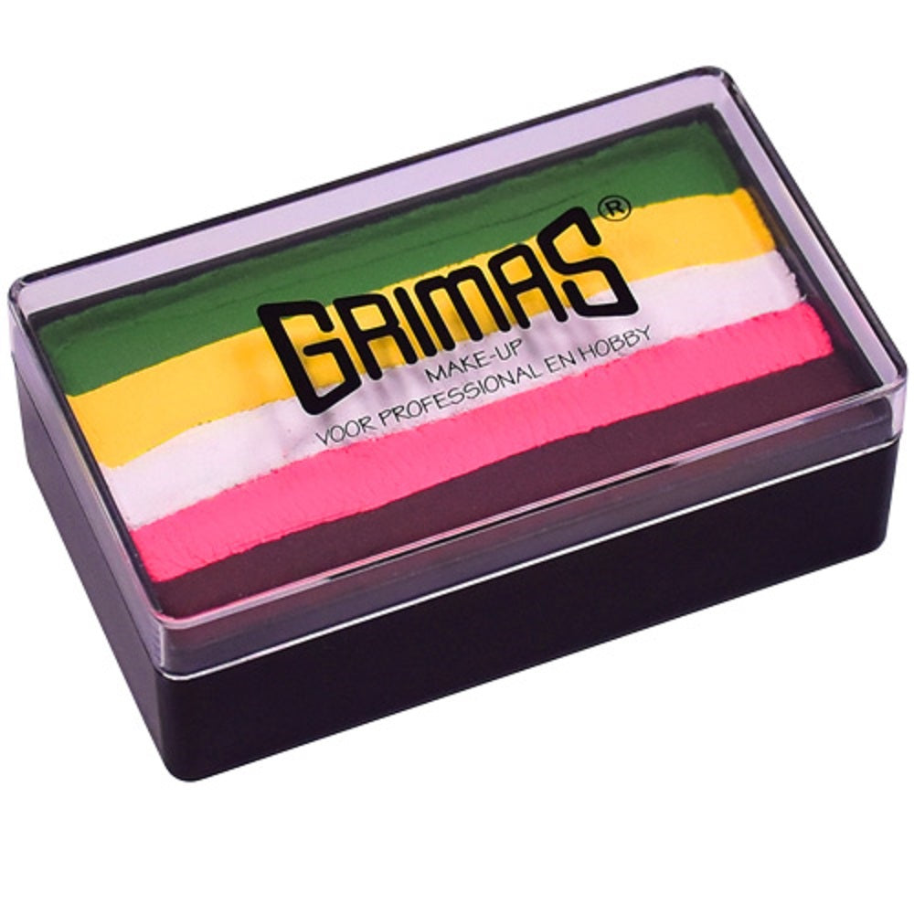 Grimas One Stroke Flower 30g Split Cake Water Make-up