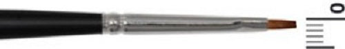 Grimas Rotmarderpinsel Flach M2