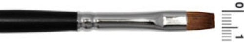 Grimas Rotmarderpinsel Flach M6