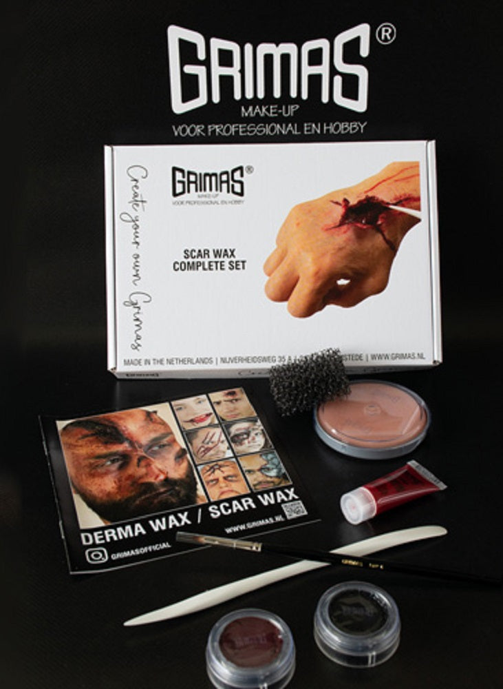 Grimas Scar Wax Complete Set