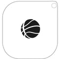 Grimas Schminkschablone Basketball Nr. 41