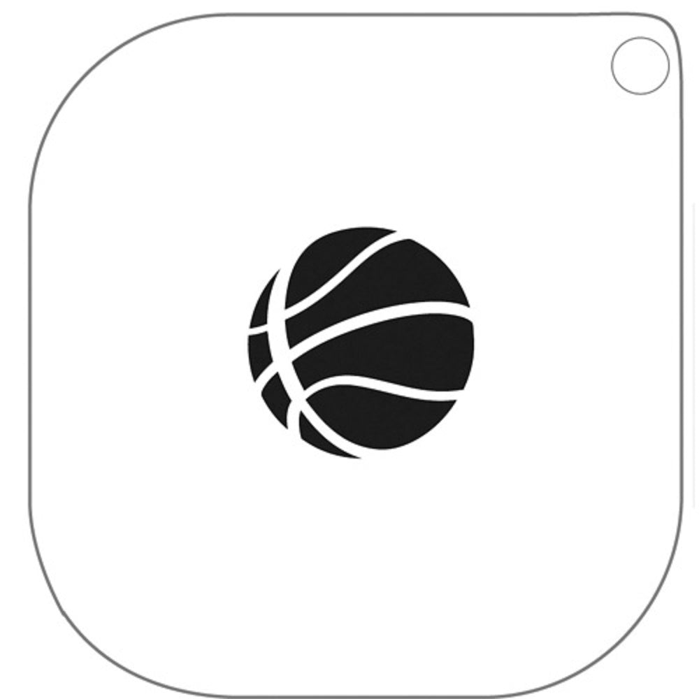 Grimas Schminkschablone Basketball Nr. 41