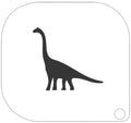 Grimas Schminkschablone Brachiosaurus Nr. 114